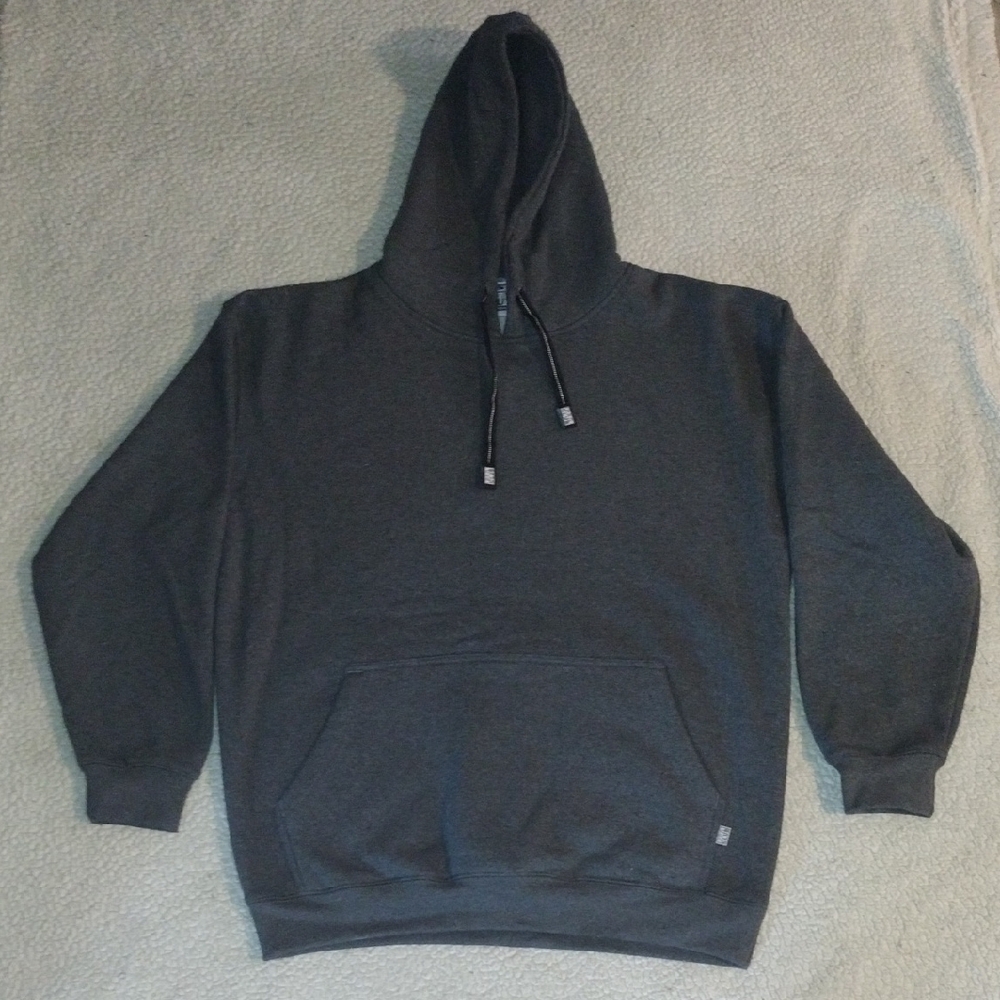 Pro Club Size XL Charcoal Dark Gray Pullover Hoodie Hooded Sweatshirt
